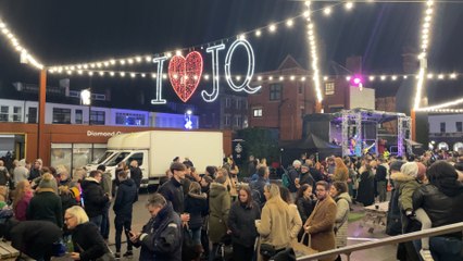 WATCH: the Jewellery Quarter Christmas lights switch on!
