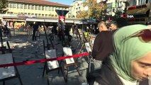 Gaziantep'te İsrail saldırılarında hayatını kaybeden çocuklar için basın açıklaması düzenlendi