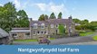 Nantgwynfynydd Isaf Farm - Former dairy farm for sale with hundreds of acres of land