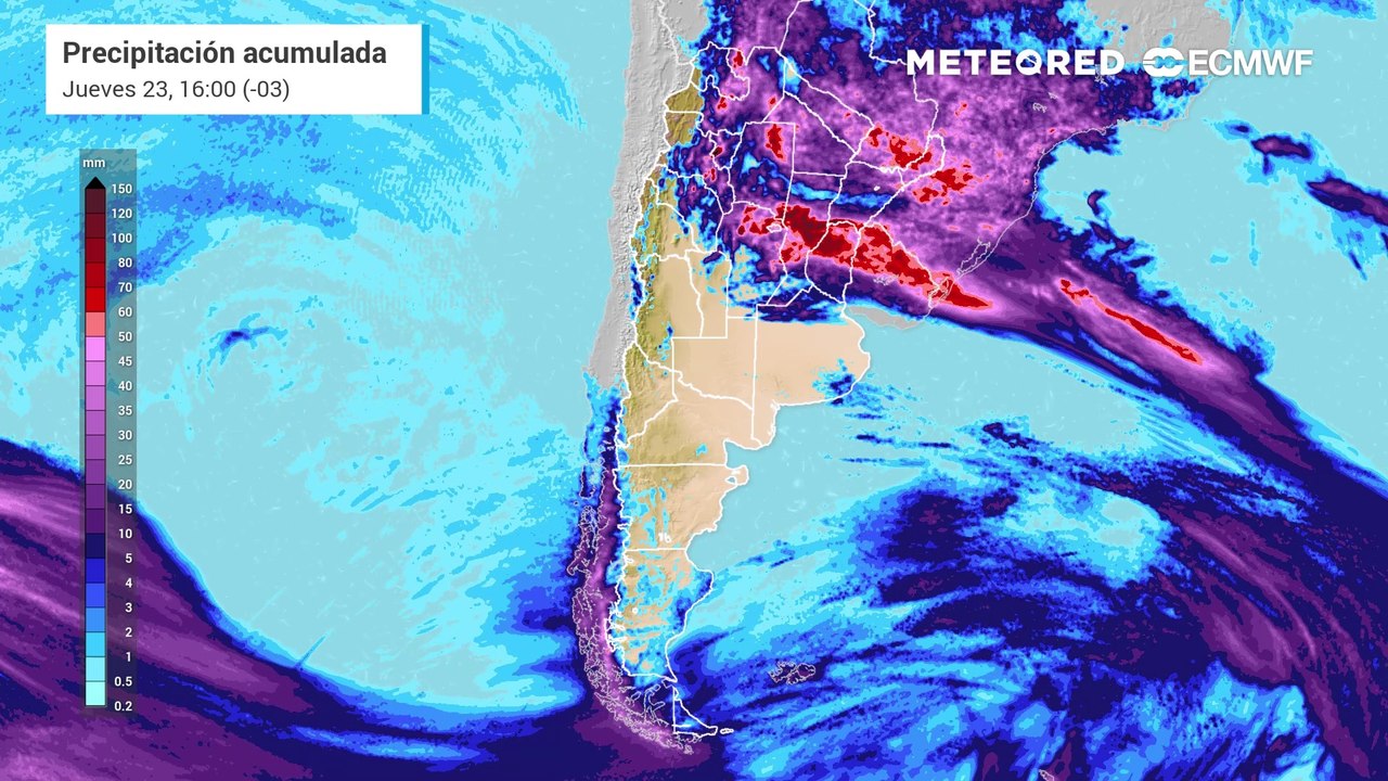 Lluvias acumuladas