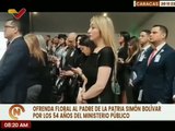Con ofrenda floral a El Libertador Simón Bolívar Ministerio Público celebra 54 aniversario