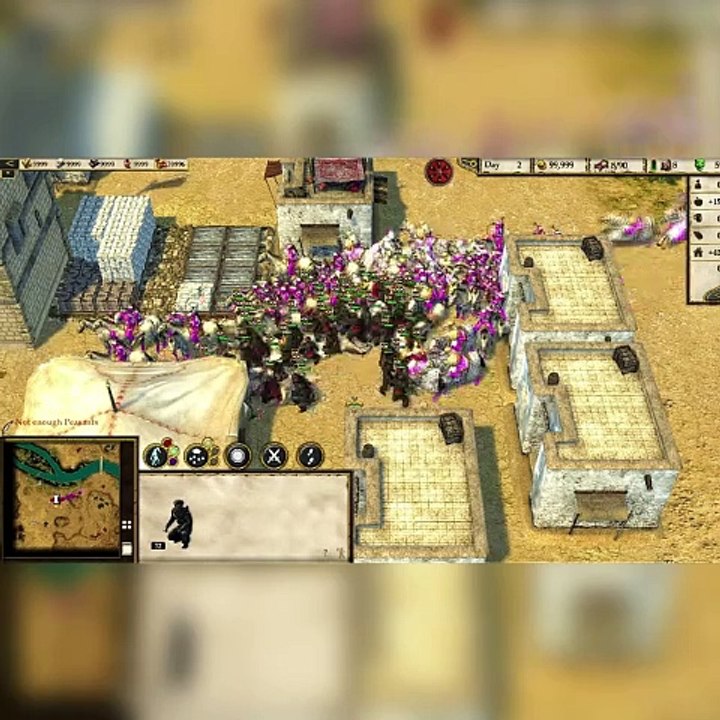 Stronghold Cusader 2 - Palestinian ninja holding guns protects Gazans from Israeli attack #vtvipshop.com.mp4