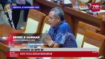 Reaksi Wamenkumham Eddy Hiariej Diusir Benny K Harman dari Rapat DPR