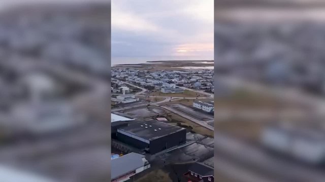 Drone footage shows Grindavik, Iceland ahead of imminent volcanic eruption