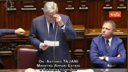 Download Video: Migranti, Tajani: ?Governo mai sottratto a vaglio Parlamento, ci sar? Ddl ratifica?