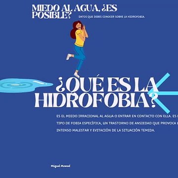 Miguel Mawad - Miedo al agua, ¿es posible? Datos que debes conocer sobre la hidrofobia.