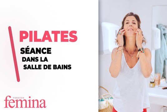 5 exercices de Pilates à réaliser chez soi dans sa salle de bain