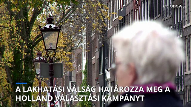 A holland választási kampány középpontjában a lakhatási válság áll