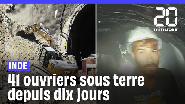 Inde : 41 ouvriers toujours bloqués 10 jours après l'effondrement d'un tunnel