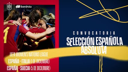 CONVOCATORIA SELECCIÓN ESPAÑOLA | ALEXIA dentro de la lista