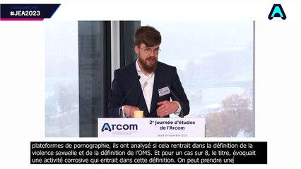Journée d'études 2023 de l'Arcom : Nils Langensteiner