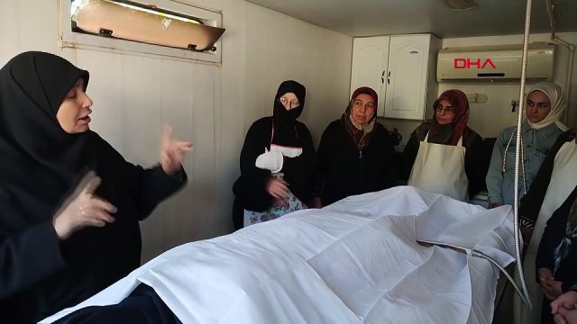 Kozan'da Kadınlara Cenaze Yıkama Kursu Verildi