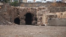 Okul temel kazısında 5 asırlık hamam ortaya çıktı; çevresi açık hava müzesi olacak