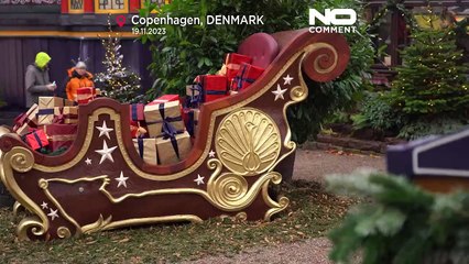 Es weihnachtet sehr - im Tivoli in Kopenhagen in Dänemark