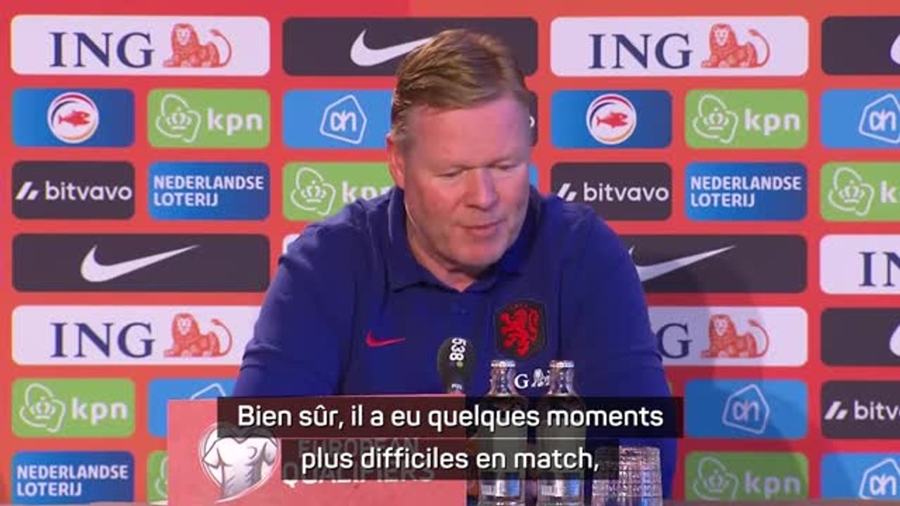 Pays-Bas - Koeman prend la défense de Xavi Simons