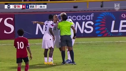 La polémica expulsión de Sergiño Dest contra Trinidad y Tobago