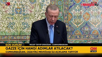 Cumhurbaşkanı Erdoğan'dan 'rehine' açıklaması: Beklentimiz olumlu neticeler almak
