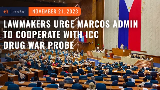 More lawmakers urge Marcos admin to cooperate with ICC probe into Duterte drug war