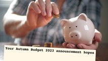 What would you like to see announced in the Autumn Budget 2023?