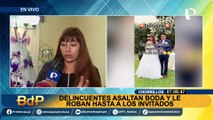 Boda de ensueño termina en pesadilla: asaltan a novios y a sus invitados en pleno matrimonio en Pachacamac