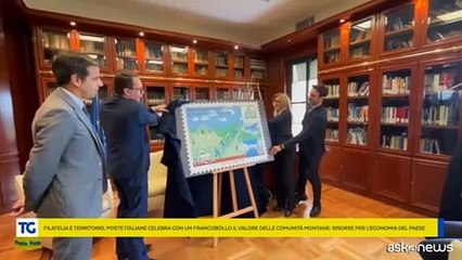 Tải video: La Filatelia di Poste Italiane celebra i 70 anni dell'Uncem