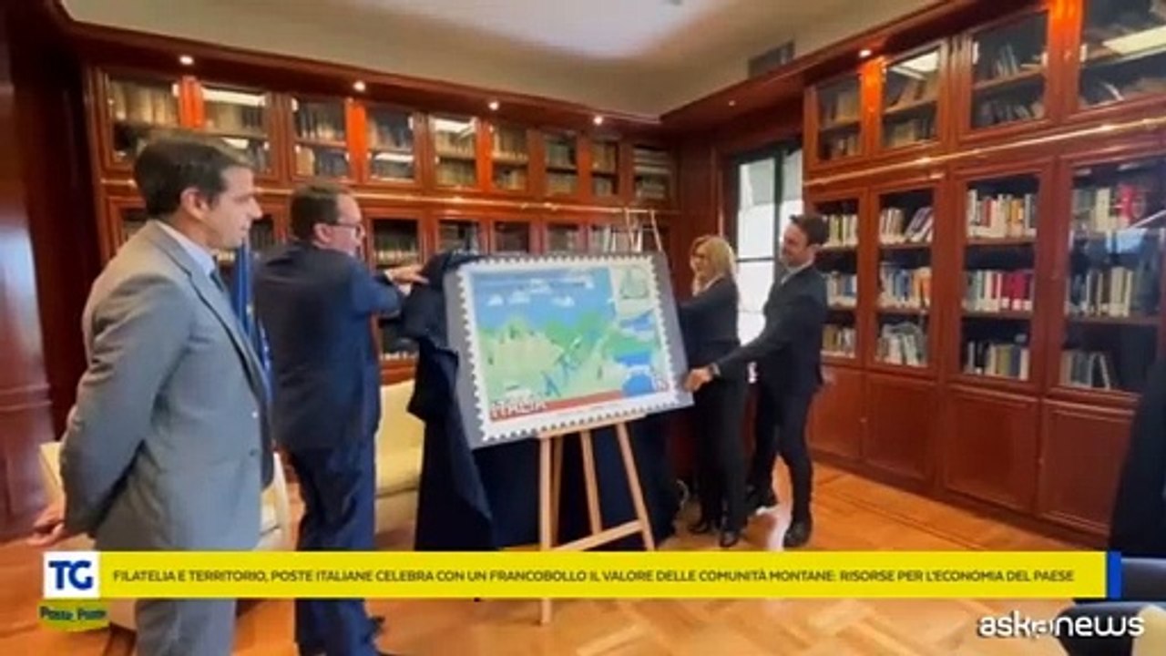 La Filatelia di Poste Italiane celebra i 70 anni dell'Uncem
