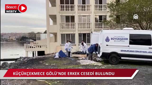 Küçükçekmece Gölü'nde erkek cesedi bulundu