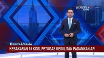 Kebakaran Hanguskan 15 Kios di Pasar Tradisional Probolinggo, Diduga Akibat Korsleting Listrik