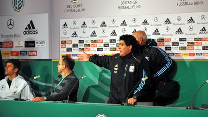 Als Maradona Müller für einen Balljungen hielt