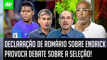 "POR QUÊ NÃO??? Pra mim, ISSO que o Romário FALOU do Endrick..." DECLARAÇÃO PROVOCA DEBATE!