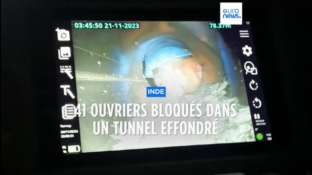 Ouvriers bloqués dans un tunnel effondré en Inde : les opérations de forage ont débuté