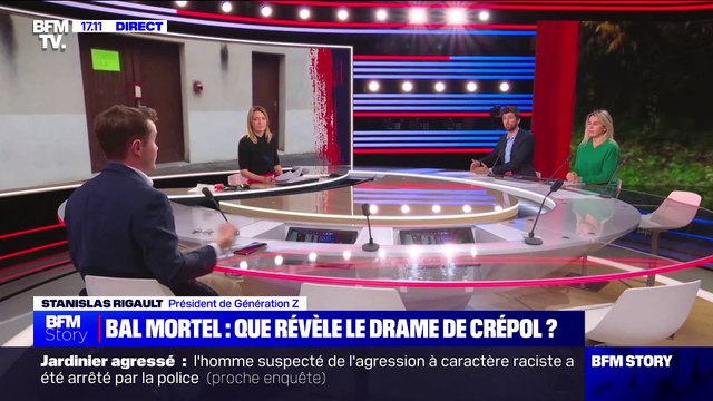 Echange tendu en direct sur BFM TV entre Stanislas Rigault, patron de Génération Z, et trois journalistes de la chaîne à qui il reproche de minimiser certains drames comme Lola ou Lampedusa