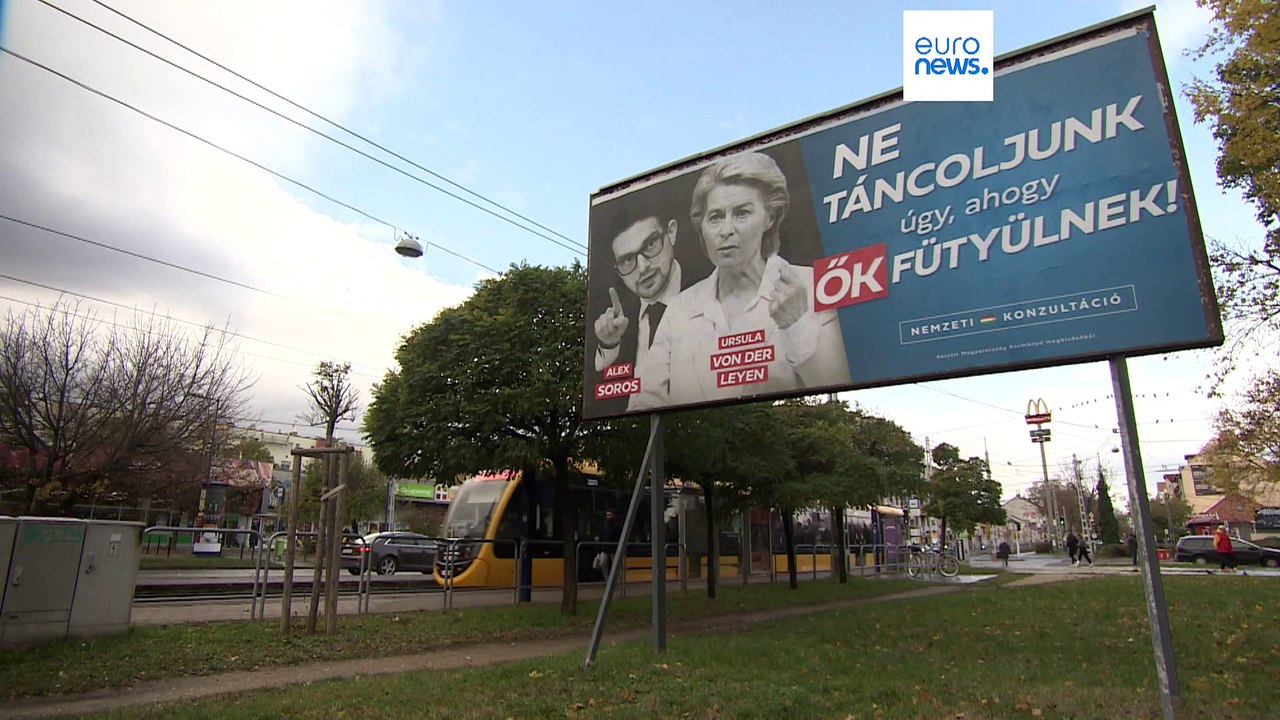 Ursula von der Leyen 'unbeeindruckt' von neuer Kampagne Viktor Orbáns