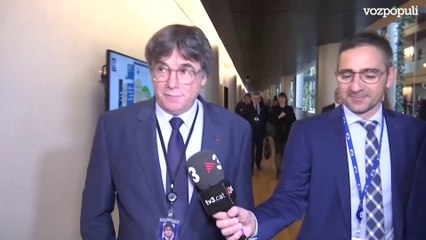 Puigdemont atribuye a "una agenda política" la remisión al Supremo de la causa de Tsunami Democràtic