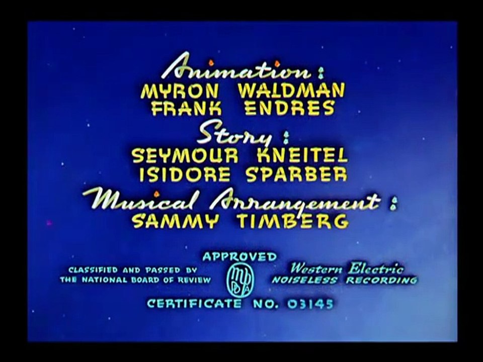 Billion Dollar Limited (1942) | Superman Cartoon | 2d Animation Old Cartoon Short Film