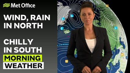 Met Office Morning Forecast 22/11/23 – Mild/Wet North, Chilly/Dry South