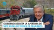 Gobierno decreta la apertura de siete rutas de trenes de pasajeros