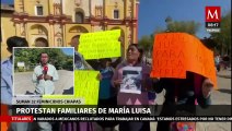 Familiares de María Luisa protestan por su feminicidio en Chiapas; Suman 32 feminicidios en total