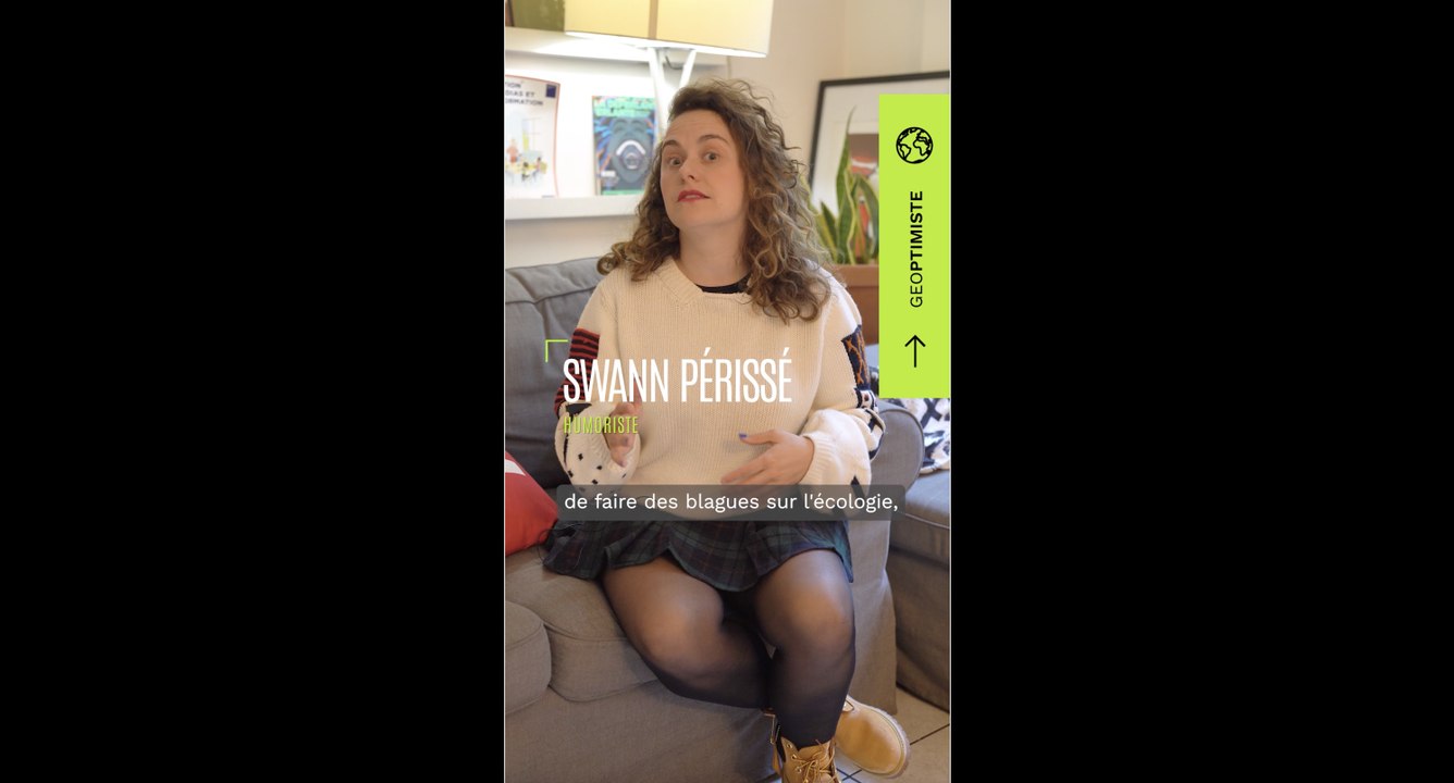 Écologie, féminisme et humour sont-ils conciliables ? La réponse de Swann Périssé