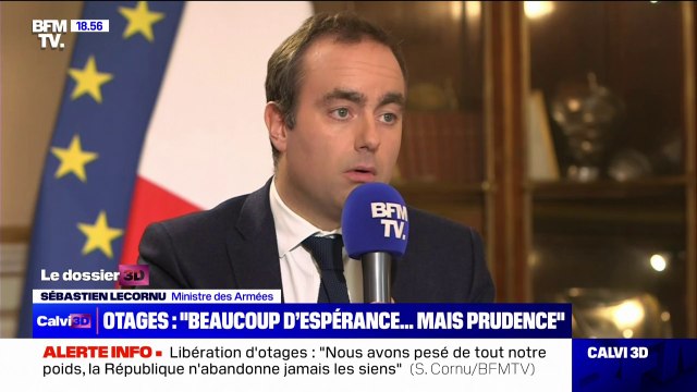 Otages du Hamas: Sébastien Lecornu, ministre des Armées, parle d' alignements dans les différentes prises de position