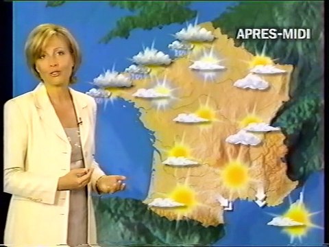 France 3 - 4 Septembre 2000 - Pubs, teasers, météo (Fabienne Amiach), Soir 3 (Marc Autheman)