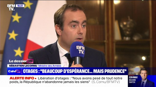 Libération des otages du Hamas: Il est clair que nous nous impatientons , indique le ministre des Armées, Sébastien Lecornu