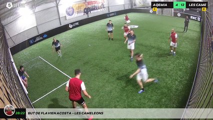 But de Flavien ACOSTA - LES CAMELEONS