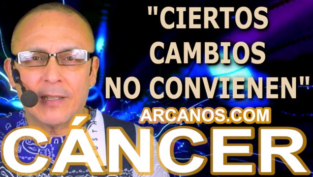 ♋️#CANCER #TAROT♋️ Ciertos cambios no convienen ✨ARCANOS.COM✨