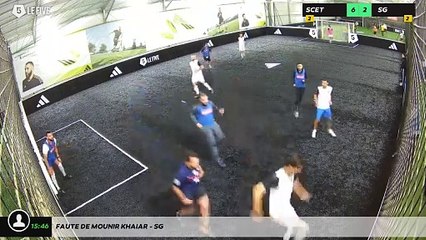 Faute de Mounir KHAIAR - SG