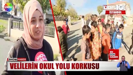 Avcılar'da veliler, okul yoluna trafik ışığı istedi