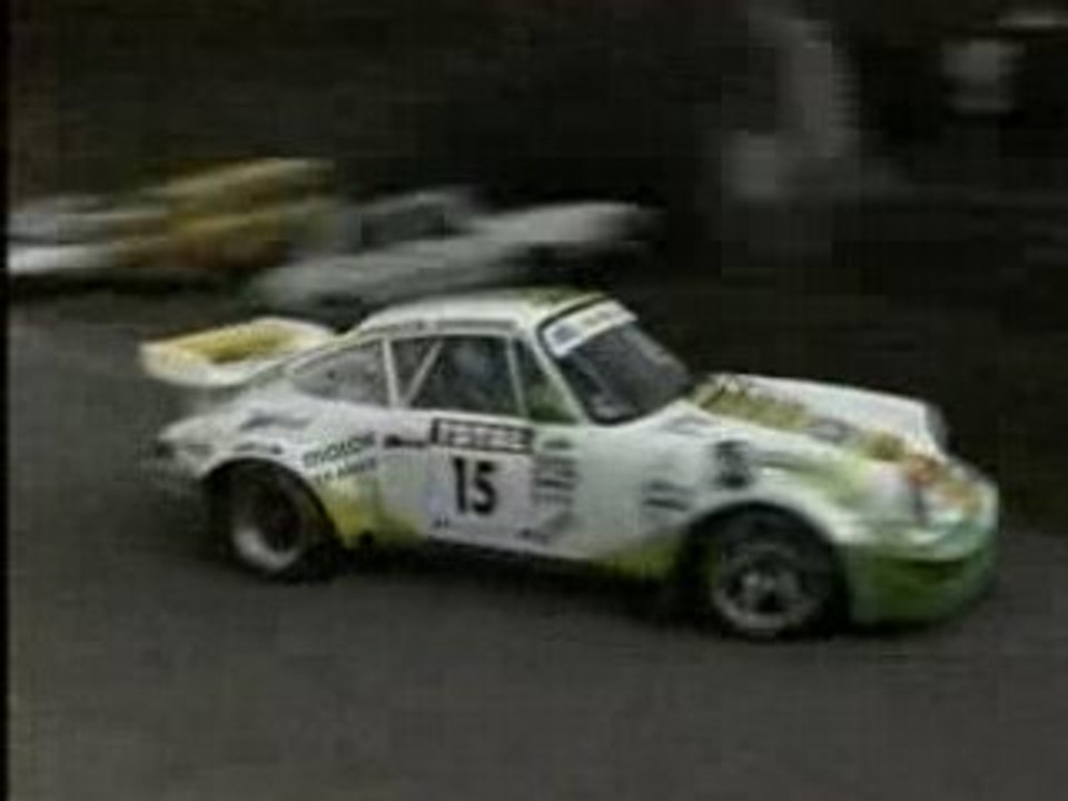 Porsche 911 Turbo Rally Car Caméra embarquée