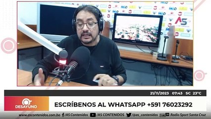 WILFREDO ANZOÁTEGUI - PDTE COLEGIO MÉDICOS STA. CRUZ