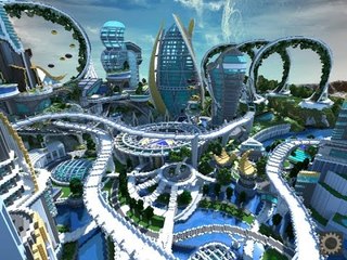 FÜTÜRİSTİK EV YAPIYORUZ - Minecraft Modern Evler