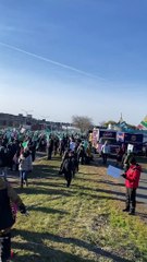 Grève du Front commun le 21 novembre - Marina de Longueuil